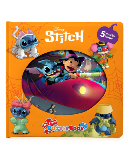 My First Puzzle Book : Disney Stitch Halloween