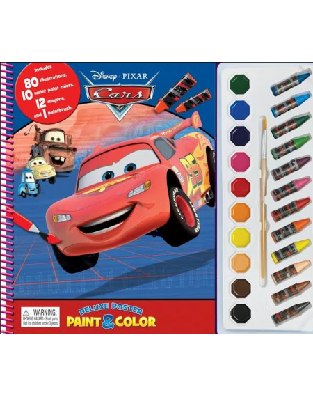Deluxe Poster Paint & Color - Disney Cars
