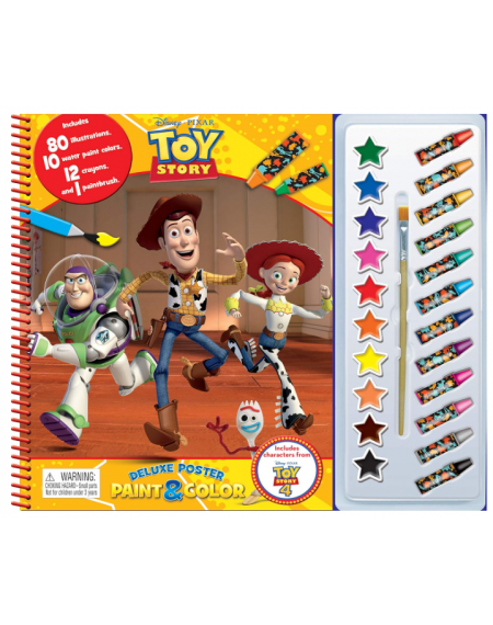 Deluxe Poster Paint & Color - Disney Toy Story