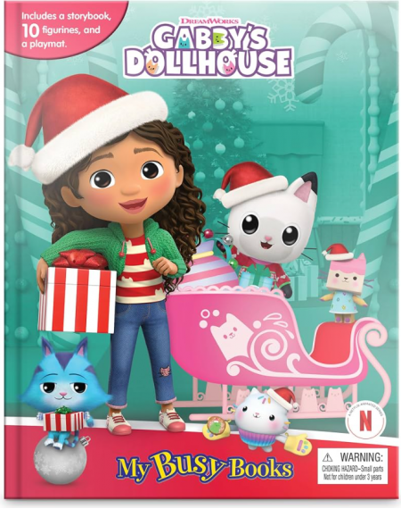 My Busy Books: Gabby's Dollhouse Christmas