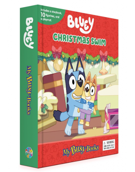 My Busy Books: Bluey Christmas Swim