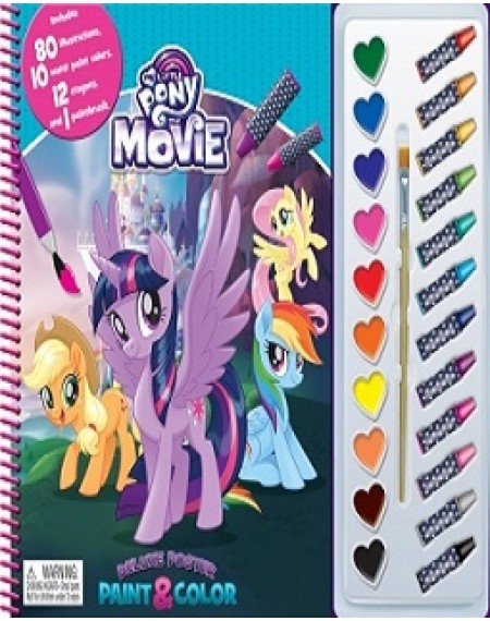 Deluxe Poster Paint and Crayon Assort : My Little Pony Movie