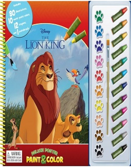 Deluxe Poster Paint And Colour Disney Lion King