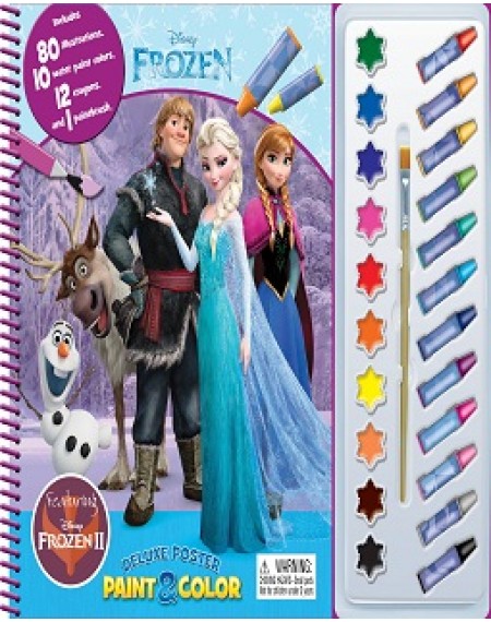 Deluxe Poster Paint And Colour : Disney Frozen 2