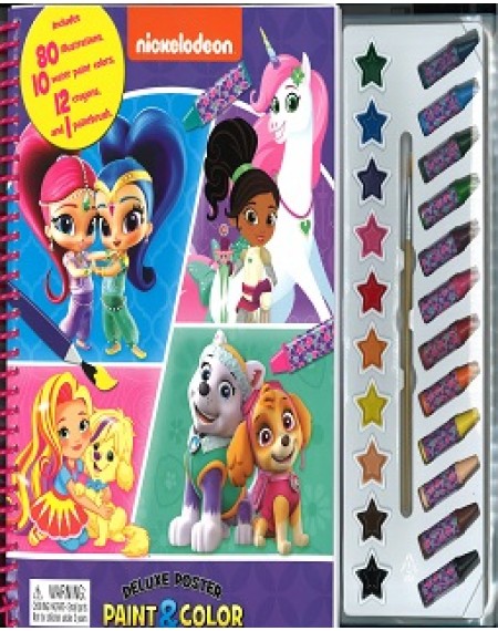 Deluxe Paint and Colour: Nick Junior Girls
