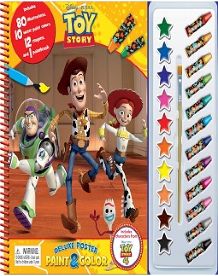 Deluxe Poster Paint And Colour : Disney Toy Story
