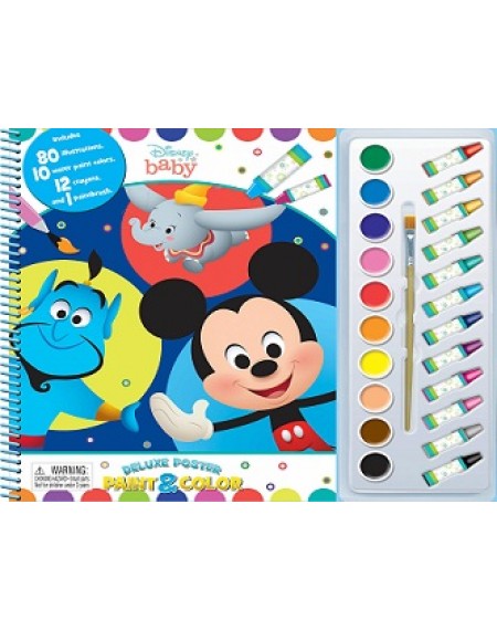 Deluxe Poster Paint And Colour : Disney Baby
