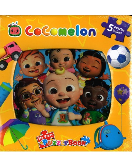 My First Puzzle Book: Moonbug Cocomelon