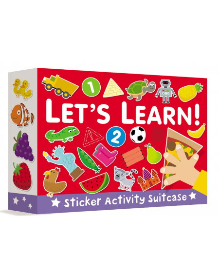 Let's Learn! Sticker Activity Suitcase