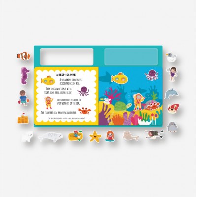 Felt Stickers Activity Book