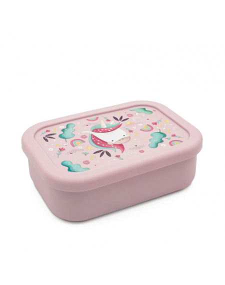 Silicone Lunch Box: Sparkly the Unicorn