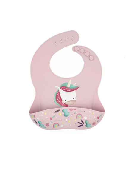 Silicone Bib: Sparkly the Unicorn