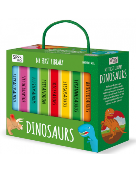 My First Library: Dinosaurs – 8 Mini Book Set