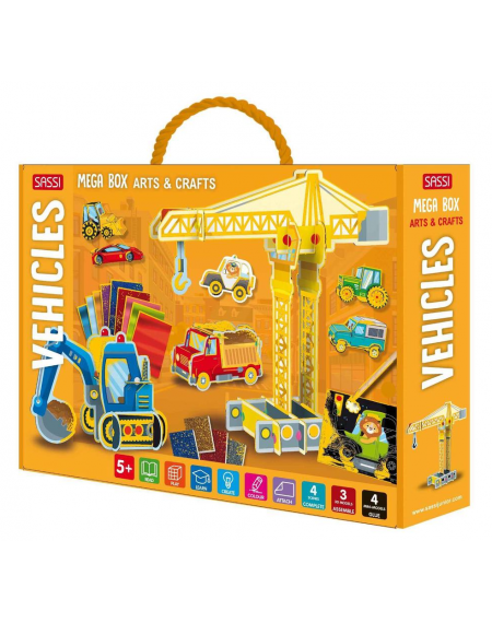 Mega Box Arts & Crafts - Vehicles