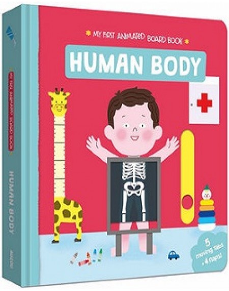 My First Animated Board Book: Human Body