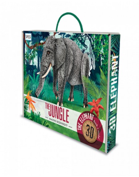 3D MODELS - THE JUNGLE. THE ELEPHANT