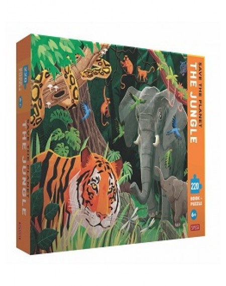 220 PIECE PUZZLE - SAVE THE PLANET - THE JUNGLE