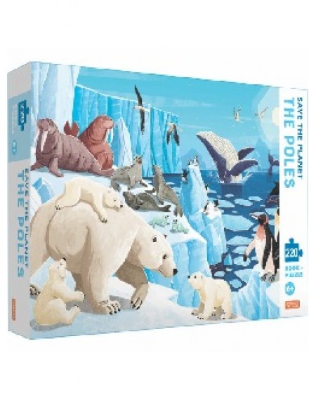 220 Piece Puzzle Save The Planet : The Poles