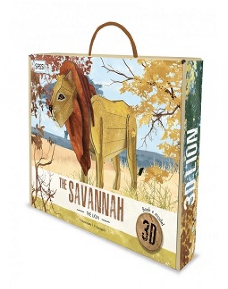 3D MODELS - THE SAVANNAH. THE LION