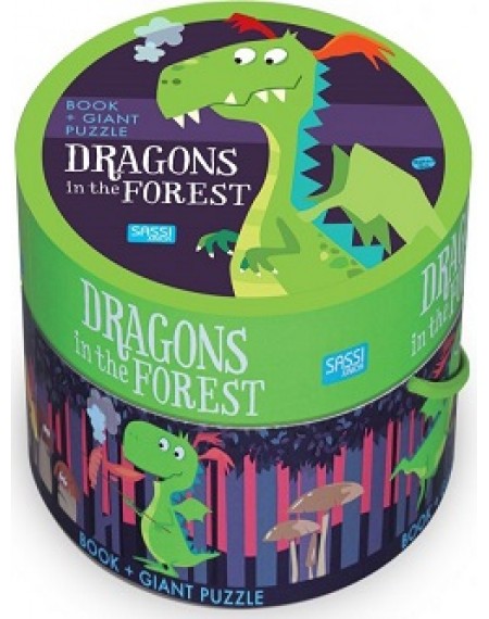 Giant Puzzle : Dragons In The Forest