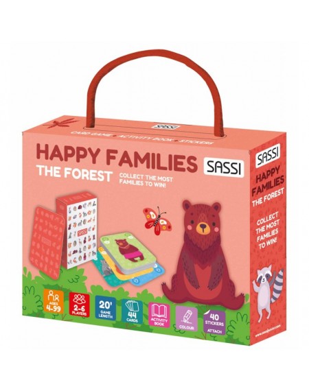 Card Games. Happy Families. The Forest