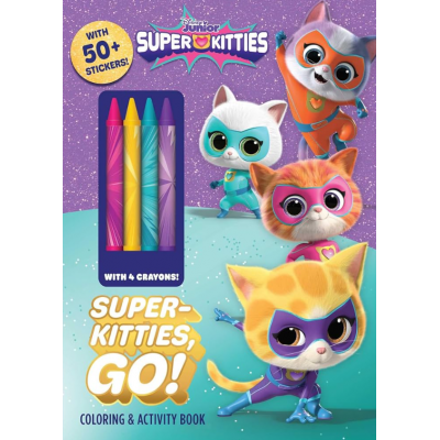 Colouring Book with Crayons