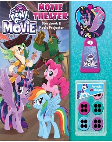 Movie Theater Storybook And Movie Projector : My Little Pony The Movie