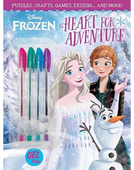 Disney Frozen: Heart for Adventure: With 4 Gel Pens