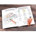 Colouring Book with Crayons