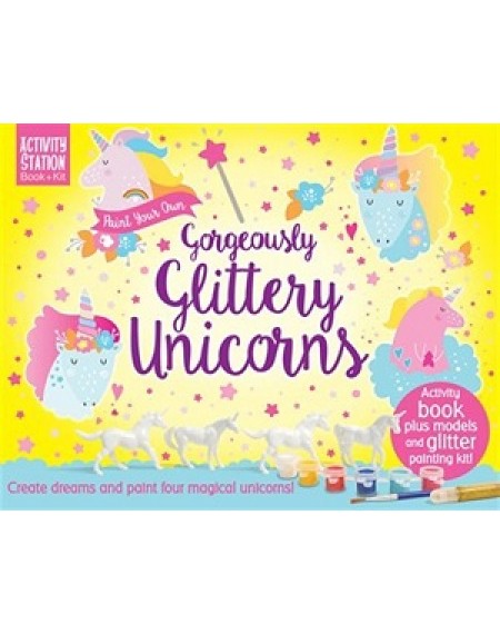 Paint Your Own Gorgeously Glittery Unicorns