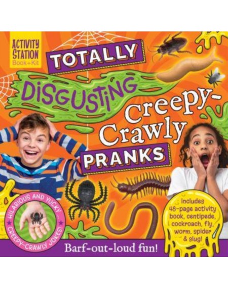 Activity Gift Box : Totally Disgusting Creepy Crawly Pranks