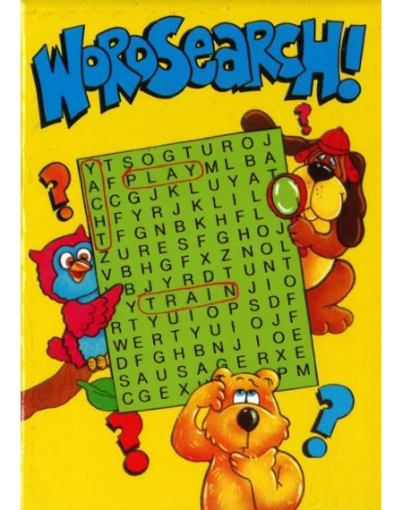 Pocket Wordsearch Book Yellow Cover