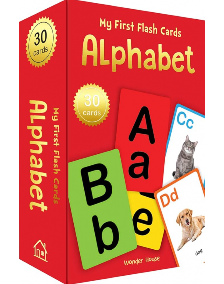 My First Flash Cards Alphabet: 30 Early Learning Flash Cards For Kids