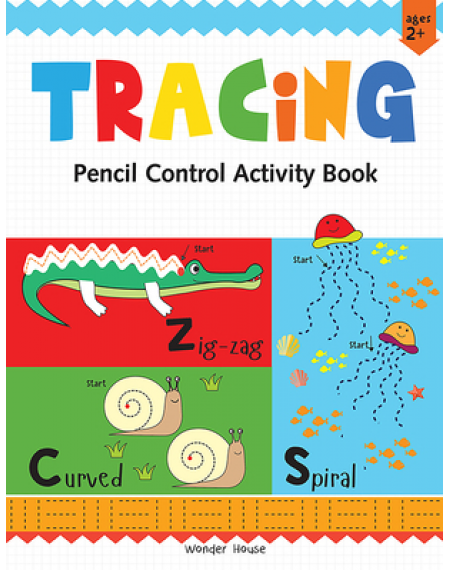 Preschool Activity Book: Tracing – Pencil Control Activity Book