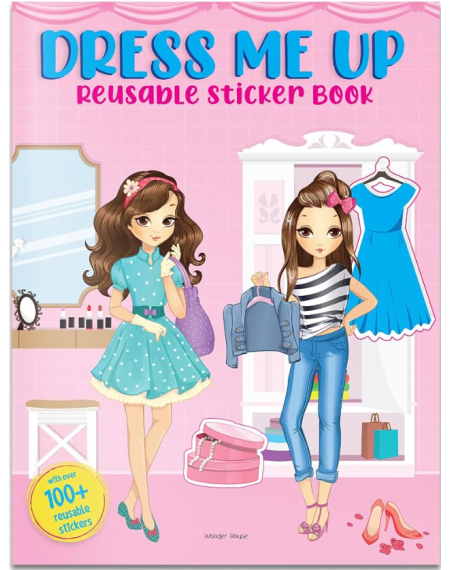 Dress Me Up Reusable Sticker Book