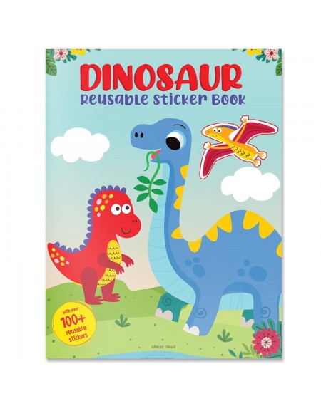 Dinosaur World: Reusable Sticker Book