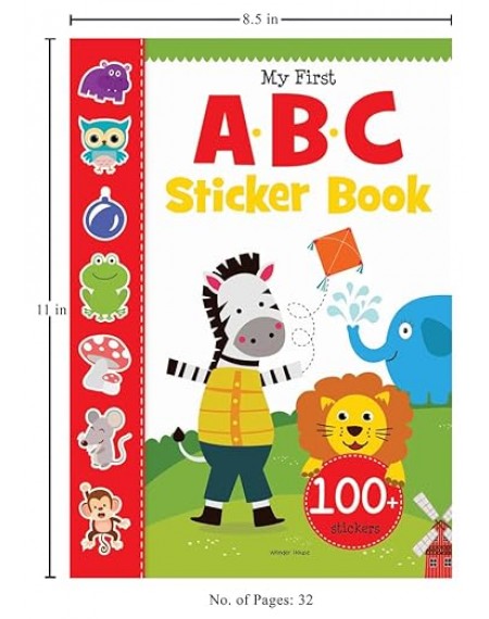 My First ABC Sticker Book : Exciting Sticker Book With 100 Stickers