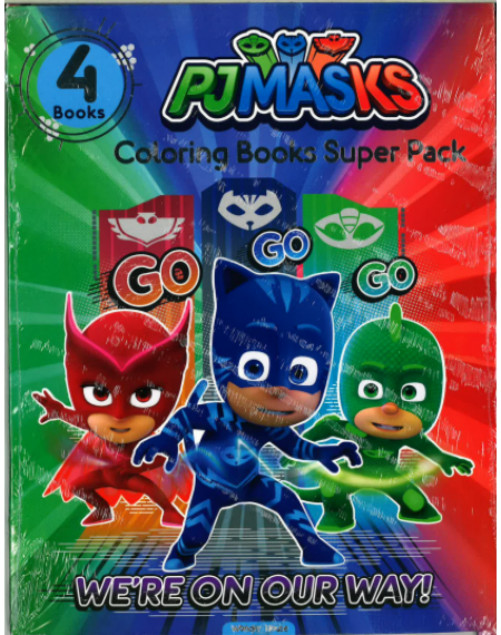 PJ Masks Coloring Books Super Pack