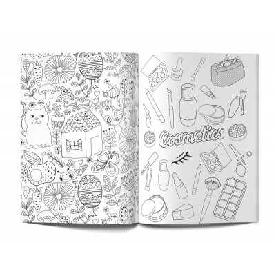 Colouring/Coloring Book