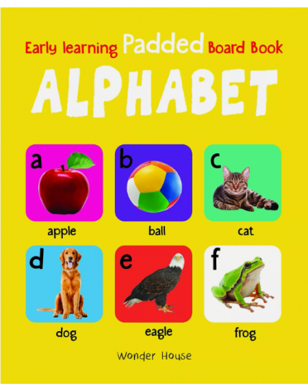 Early Learning Padded Book of Alphabet : Padded Board Books For Children
