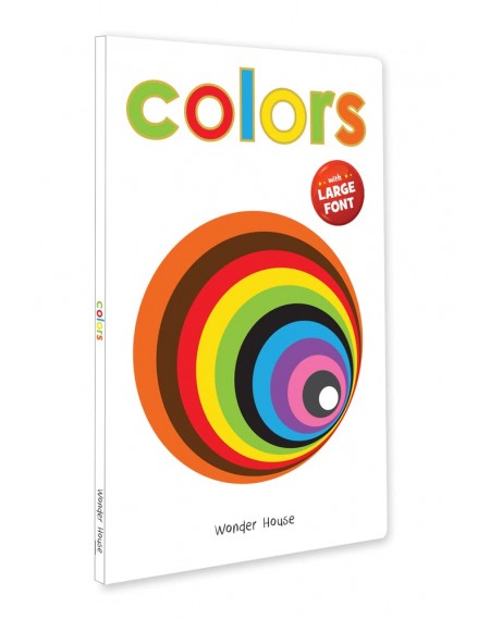 Colors - Early Learning Board Book With Large Font : Big Board Books Series