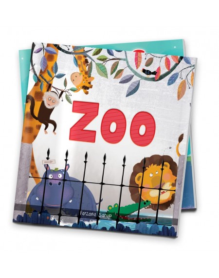 Zoo - Illustrated Book On Zoo Animals