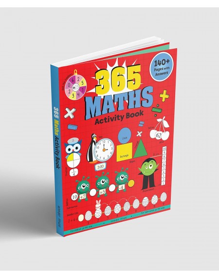365 Maths Activity Book For Kids: Age 5+
