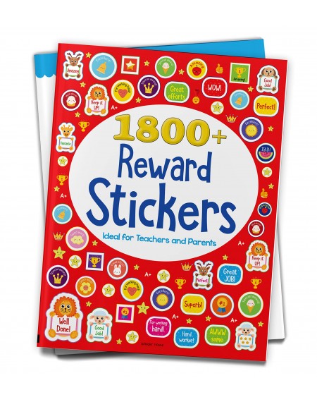 1800+ Reward Stickers - Ideal For Teachers And Parents : Sticker Book With Over 1800 Stickers to Boost The Morale of Kids