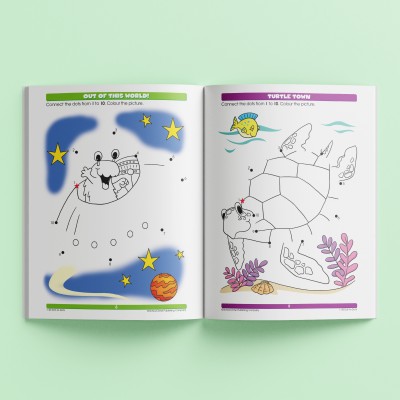 Dot to Dot Activity Book