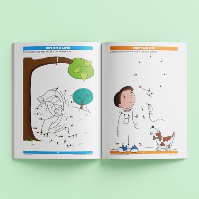 Dot to Dot Activity Book