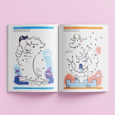 Dot to Dot Activity Book