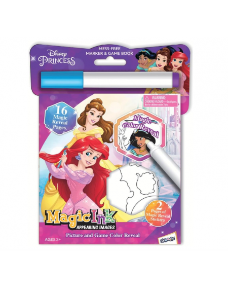Skoodle Princess Magic Ink Colouring Book Hinkler